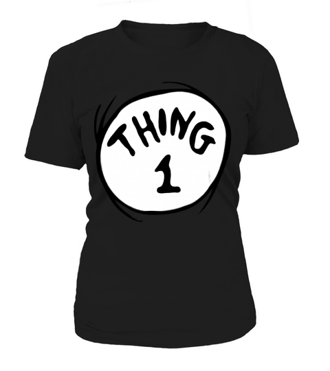 Dr Seuss Thing 1 Emblem RED Women's T-Shirt