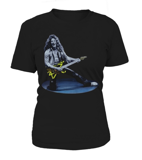 EDDIE VAN HALEN GUITAR NEW RARE T-SHIRT Women's T-Shirt