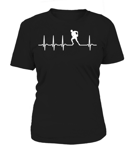 Heart Beating Rugby Player Team Champions Coaches Women's T-Shirt