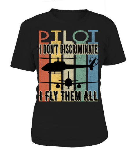 Pilot Aviation Airplane Retro Aviator Jokes Women's T-Shirt