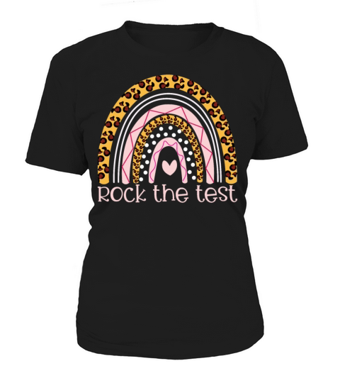 Rock The Test Bohemian Rainbow Staar Testing Day Women's T-Shirt