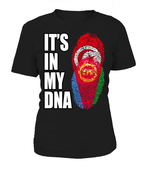 Tunisian And Eritrean Mix Heritage DNA Flag Women's T-Shirt