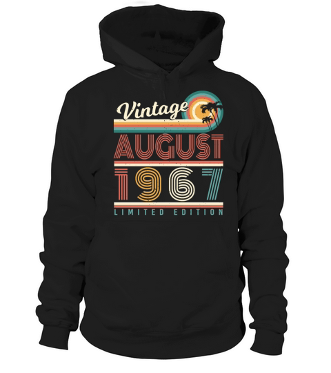 August 1967 Retro Hoodie Unisex