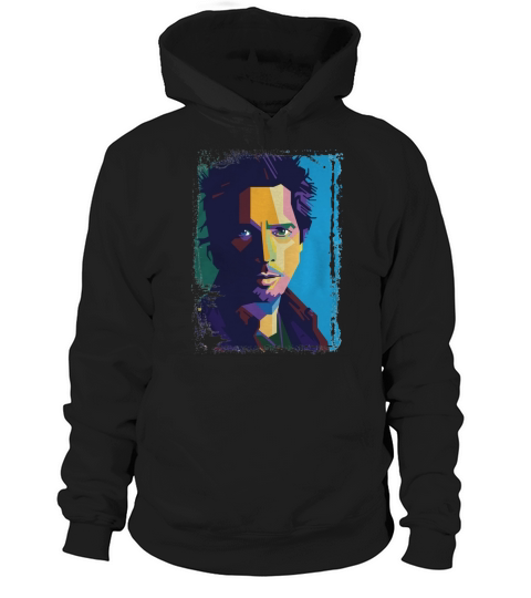Chris Cornell WPAP Hoodie Unisex