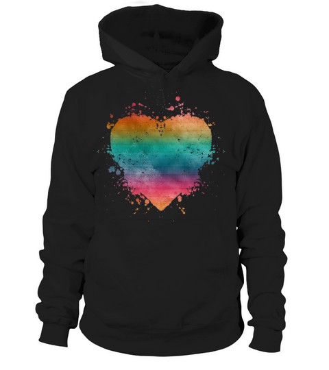 RainbowHeart SUMMER Hoodie Unisex