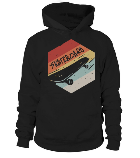 Retro Vintage Skateboard Hoodie Unisex