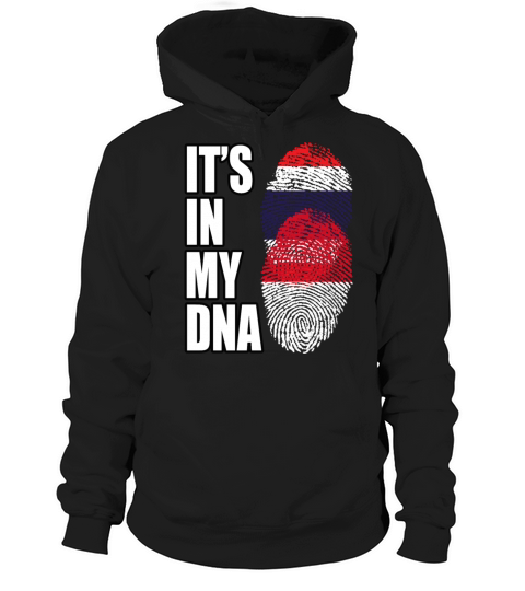 Thai And Indonesian Vintage Heritage DNA Flag Hoodie Unisex