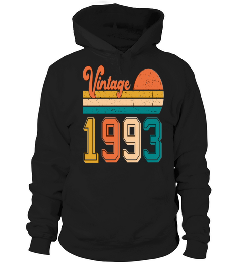 Vintage 1993 birthday gift Hoodie Unisex