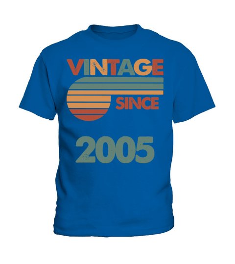 17th Vintage Birthday 2005 Kids T-Shirt