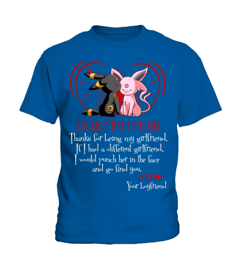 Espeon and Umbreon boyfriend dear girlfriend Kids T-Shirt