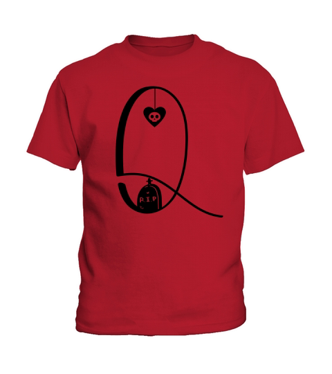 Halloween Alphabets Clipart Q Kids T-Shirt