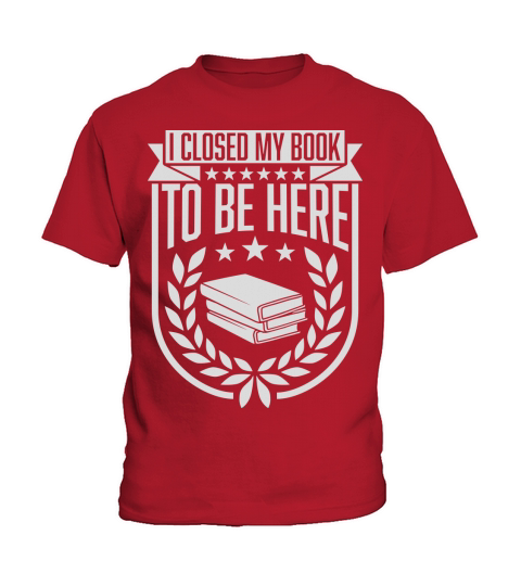 I closed my book Kids T-Shirt
