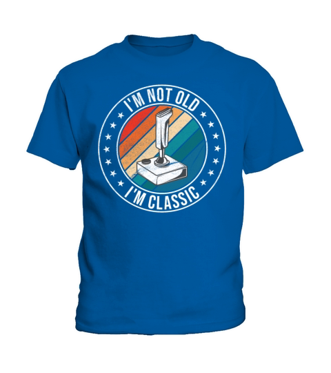 Im Not Old Im Classic Vintage PC Games Joystick Kids T-Shirt