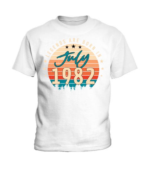 July 1982 40th Birthday Kids T-Shirt