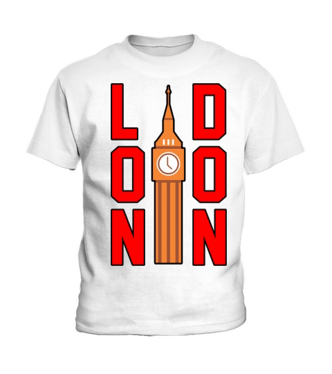 London Funny Gift Idea Kids T-Shirt