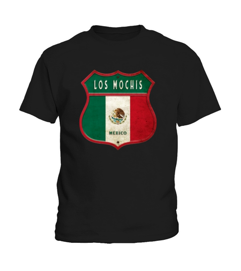 Los Mochis Mexico coat of arms design Kids T-Shirt