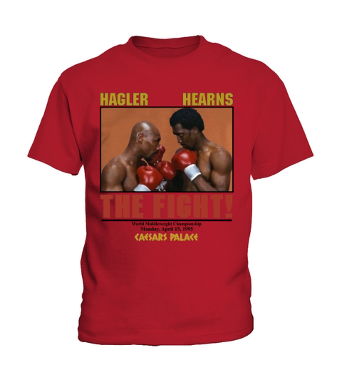 Marvin Hagler Vs Tommy Hearns The Fight 1985 Kids T-Shirt