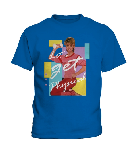 Olivia Newton-Johns OFFICIAL Lets Get Physical Kids T-Shirt