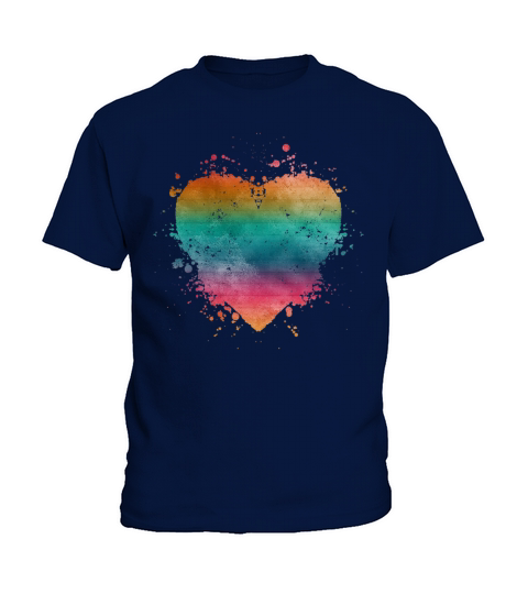 RainbowHeart SUMMER Kids T-Shirt