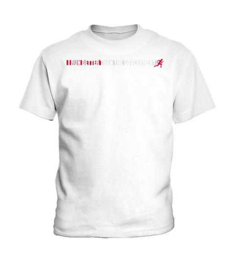 run better than government Kids T-Shirt
