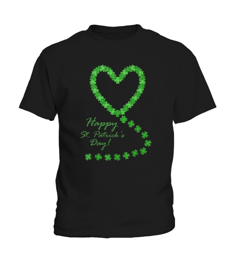 Shamrock  Saint Patricks Day Women Kids T-Shirt