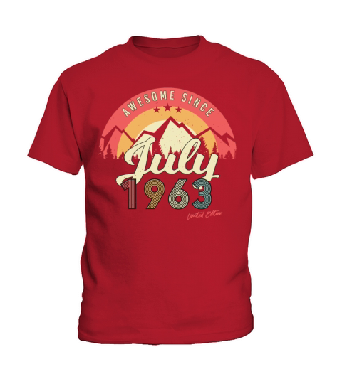 Vintage In July 1963 Kids T-Shirt