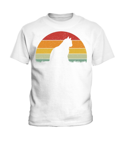 Vintage Retro Cat Vintage Cat Kids T-Shirt