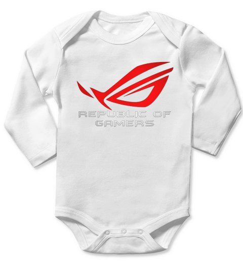 Asus Republic Of Gamers Long Sleeve Baby One-Piece