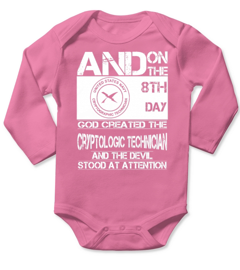 Cryptologic Technician Tshirt Long Sleeve Baby One-Piece