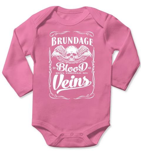 Funny Vintage Style Tshirt for Brundage Long Sleeve Baby One-Piece