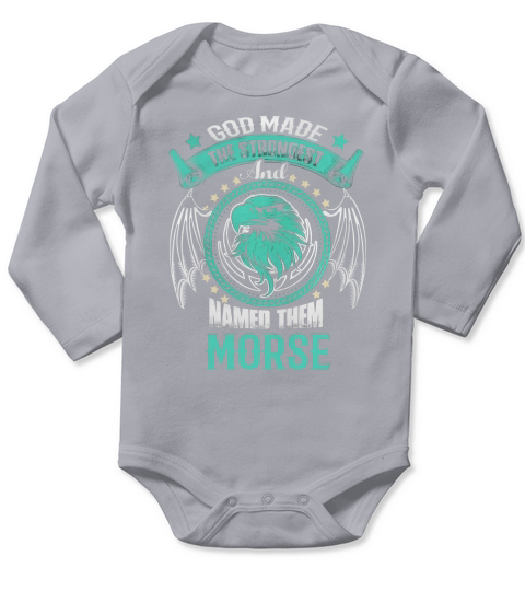 MORSE Name shirt, MORSE Funny Name, MORSE Family Name Gifts T Shirt Long Sleeve Baby One-Piece