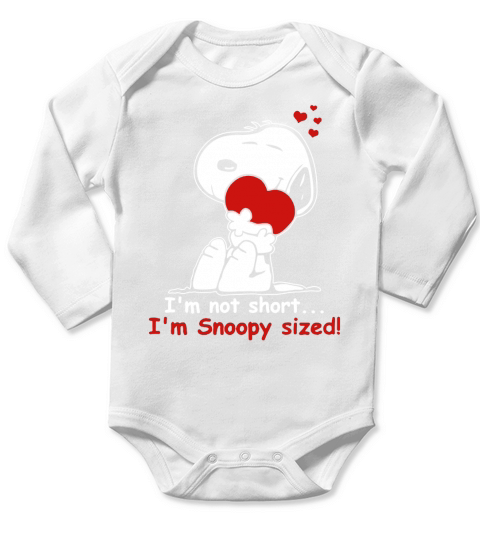 Snoopy Long Sleeve Baby One-Piece