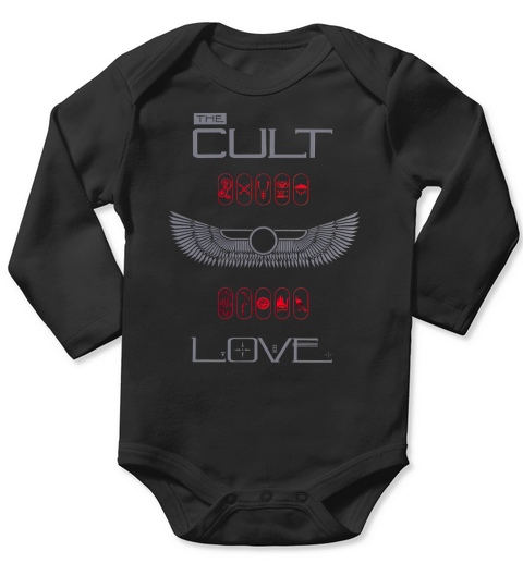The Cult of Love  Mens Premium Long Sleeve Baby One-Piece