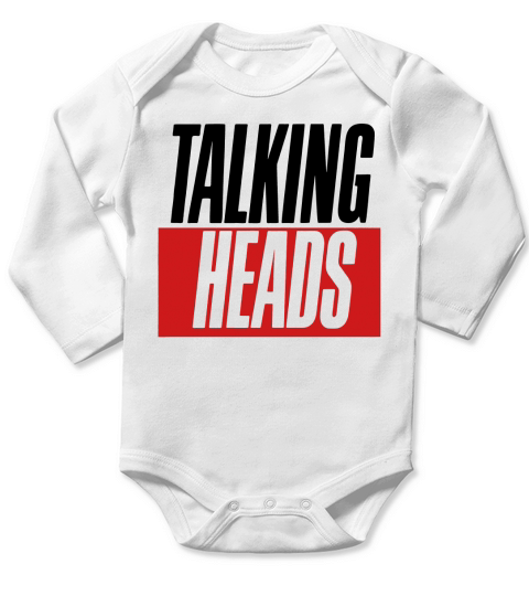 Tshirt Band Tête Parlant Long Sleeve Baby One-Piece