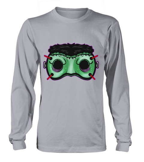 Green Monster Mask Costume For Long sleeved Unisex