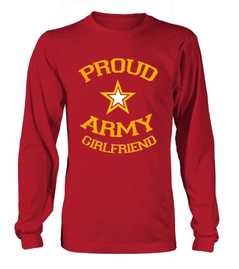 proud army girlfriend - Women Vintage Sport T-Shirt Long sleeved Unisex