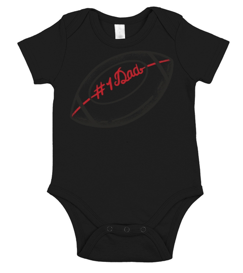 American football sport ball Short Sleeve Baby One-Piece