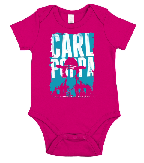 Carl Poppa T-Shirt Short Sleeve Baby One-Piece