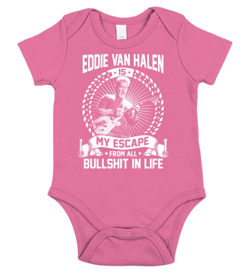 Eddie Van Halen Escape Short Sleeve Baby One-Piece