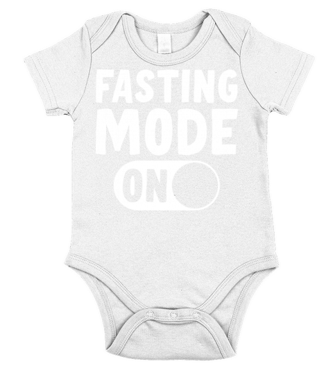 Fasting Mode On Ramadan Short Sleeve Baby One-Piece