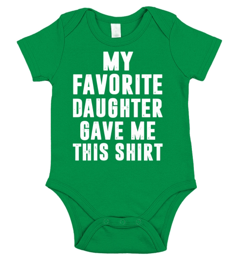 FATHERS DAY TSHIRT FUNNY Short Sleeve Baby One-Piece