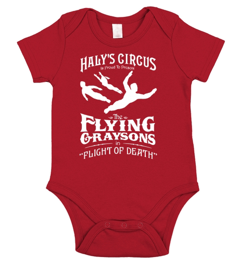 Flying Grayson T-Shirt Short Sleeve Baby One-Piece