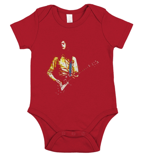 Jimmy Page Live Fan Short Sleeve Baby One-Piece