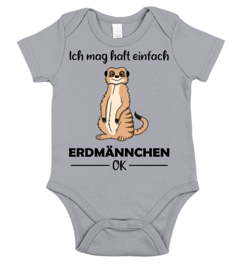 Meerkat Lovers Funny Quote Gift Short Sleeve Baby One-Piece