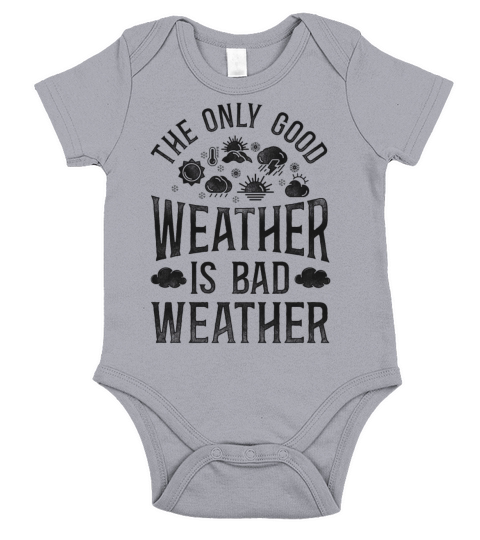 Meteorologist Weather Forecast Short Sleeve Baby One-Piece