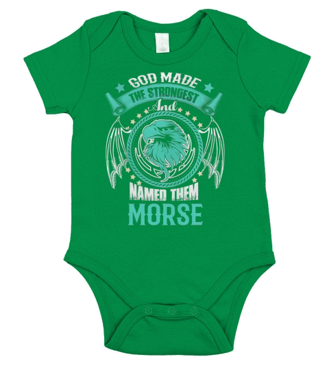 MORSE Name shirt, MORSE Funny Name, MORSE Family Name Gifts T Shirt Short Sleeve Baby One-Piece
