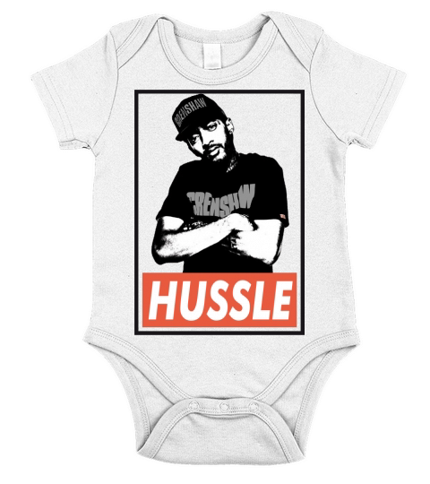 Nipsey Hussle OBEY Short Sleeve Baby One-Piece