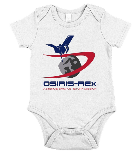 OSIRIS-REx NASA mission logo Shirt Short Sleeve Baby One-Piece
