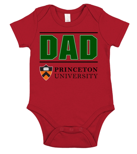 Princeton University Proud Dad Parents Day 2020 Short Sleeve Baby One-Piece