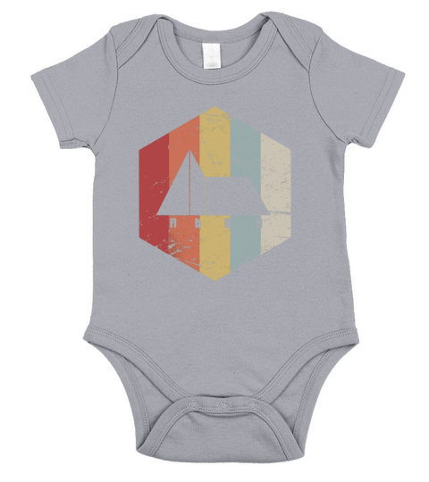 Retro Vintage ADSR Synth T-Shirt Short Sleeve Baby One-Piece